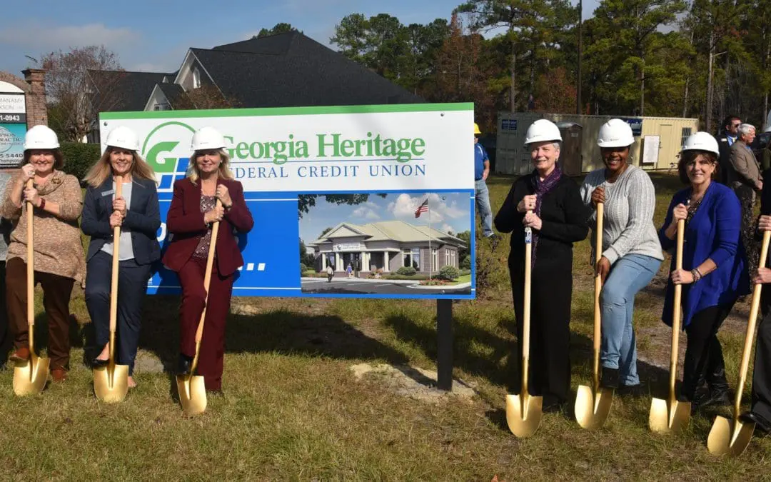 Groundbreaking of New Credit Union Branch Office in Rincon, Georgia