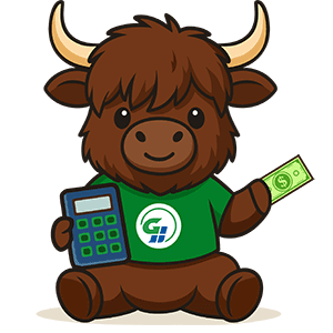 Georgia Heritage FCU Highland Cow Mascot