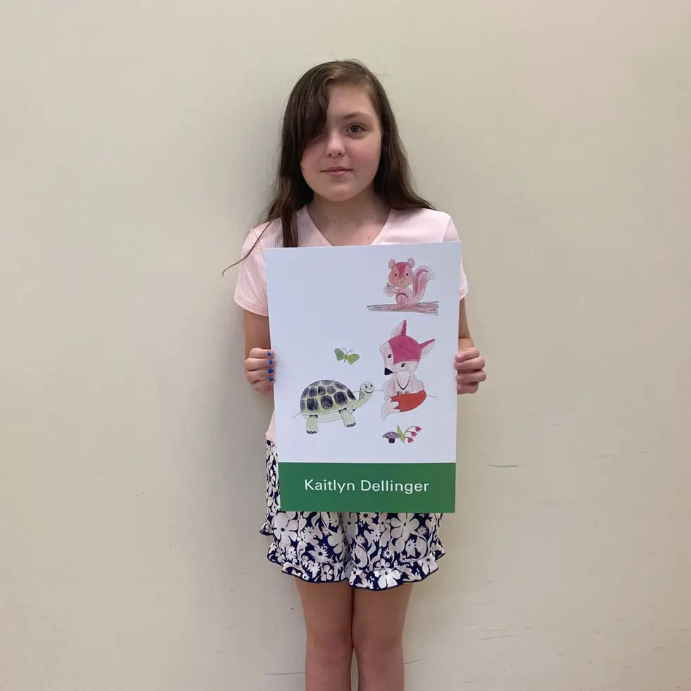 Previous GHFCU coloring contest participant